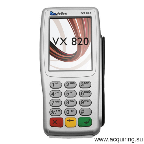 Банковский платежный терминал - пин пад Verifone VX820 под проект Прими Карту в Туле