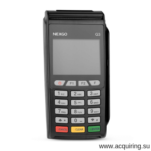 Мобильный POS-терминал Nexgo G3 (GPRS - SIM-карта), комплект БИН-GO в Туле