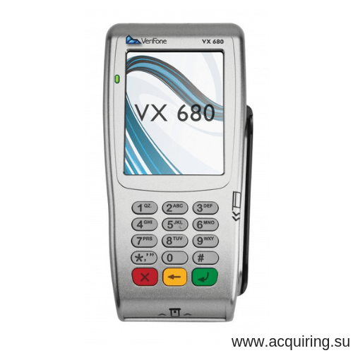 POS-терминал Verifone VX680 GPRS (сим-карта), комплект Прими Карту в Туле